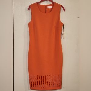 Orange Calvin Klein Dress - 10